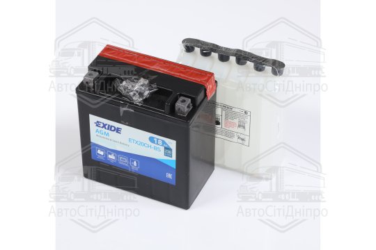Акумулятор 18Ah-12v Exide AGM (150х87х161), L, EN230
