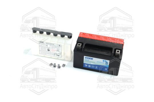 Акумулятор 6Ah-12v Exide AGM (ETX7A-BS) (150х87х93) L, EN90