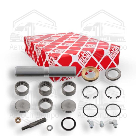 Шкворень ремкомплект MERCEDES O309, T2/LN1 68-98 перед. міст (Вир-во FEBI)