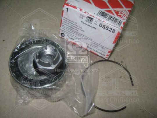 Підшипник маточини RENAULT MEGANE, CLIO 90- перед. міст (Вир-во FEBI)