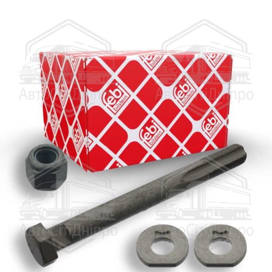 Болт регулювання розвалу коліс MERCEDES C-CLASS, E-CLASS 93-04 перед. міст (Вир-во FEBI)