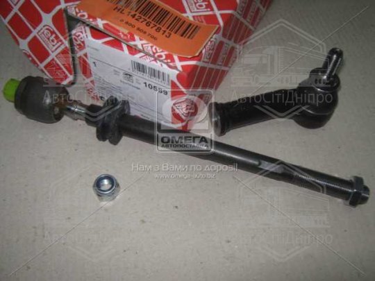 Рульова тяга з накінечником VW TRANSPORTER IV 90-03 перед. міст праворуч (Вир-во FEBI)