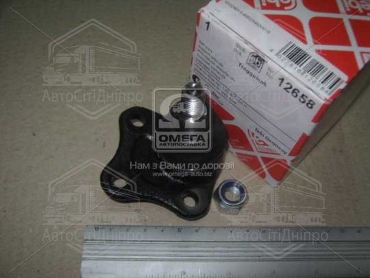 Опора кульова AUDI A2, A3, SEAT TOLEDO II, VW GOLF IV 96-10 перед. міст зліва (Вир-во FEBI)