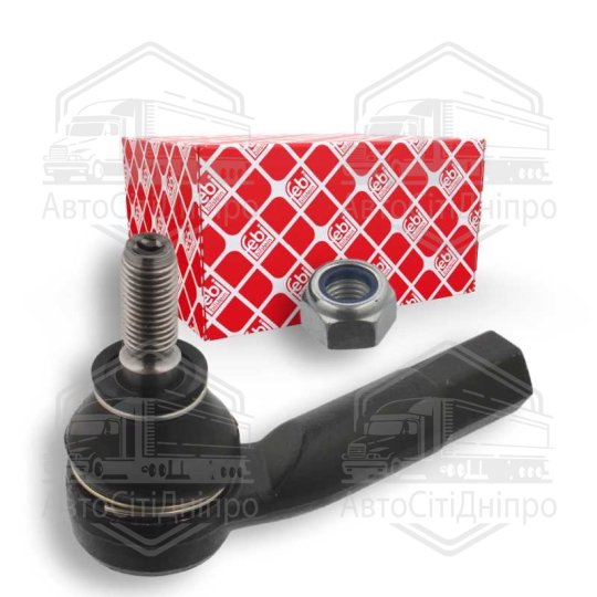 Накінечник тяги керма. AUDI 3 96-03 SEAT LEON 99-06 передн. лев. (Вир-во Febi)