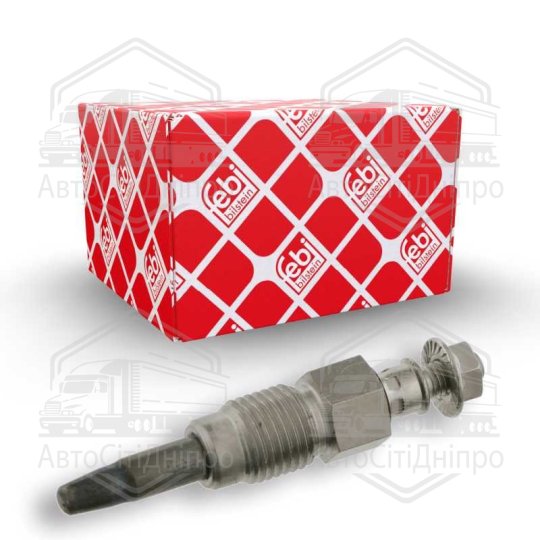 Свічка розжарювання AUDI 80, VOLVO 740, VW GOLF, PASSAT, T4 1.6D/TD, 1.9D/TD (86-96) (вир-во FEBI)