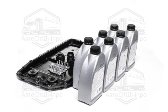 Комплект для заміни оливи FEBI 34608 7x1L, фільтр АКПП, прокладка (опис у примітці)