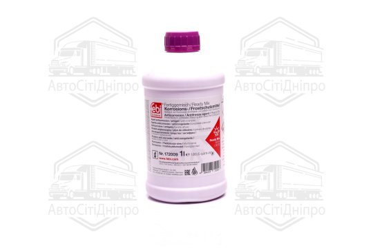 Антифриз FEBI фіолетовий Ready Mix -35C G12+ (Каністра 1л)