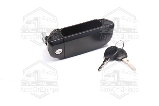 Ручка ліва для двері c циліндром замка + ключ Transporter T4r (вир-во Febi)