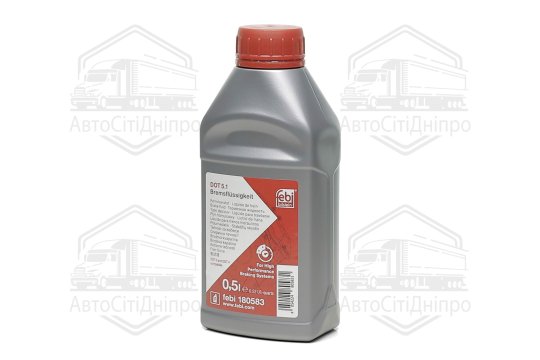 Рідина гальм. FEBI DOT 5.1 (Каністра 0,5л)