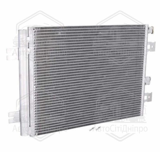 Радіатор кондиціонера DACIA LOGAN 04-. RENAULT SANDERO 09- (вир-во FEBI)