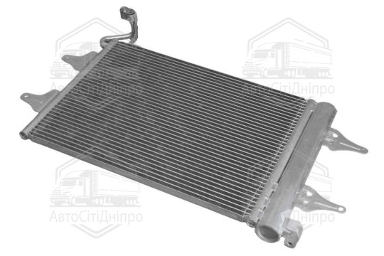 Радіатор кондиціонера SKODA FABIA 99-, VW POLO 01- (вир-во FEBI)