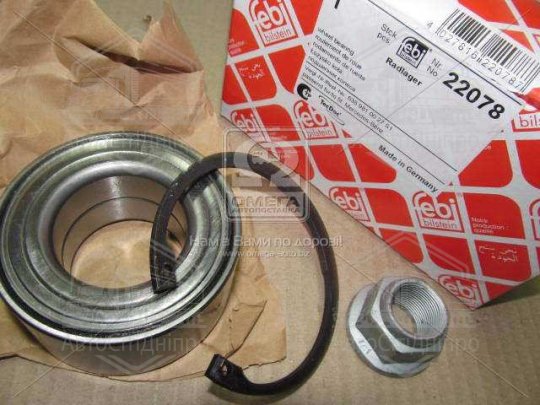 Підшипник маточини MERCEDES VITO 96-03 перед./задн. міст (Вир-во FEBI)