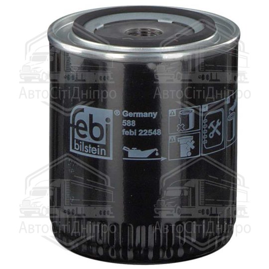 Фільтр масляний двигуна AUDI, SKODA, VW (вир-во FEBI)
