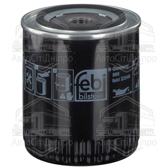 Фільтр масляний двигуна AUDI, SKODA, VW (вир-во FEBI)
