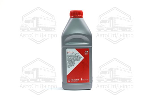 Рідина гальм. FEBI DOT4 Plus (Каністра 1л)