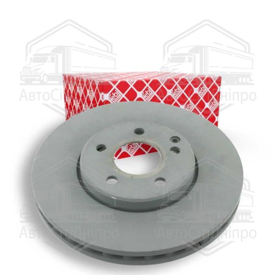 Диск гальмівний MERCEDES S-CLASS (W211) передн. (вир-во FEBI)