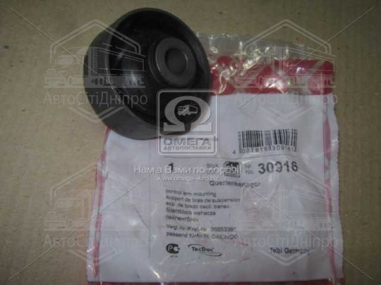 Сайлентблок важеля CHEVROLET AVEO передн. вісь, задн. (Вир-во Febi)