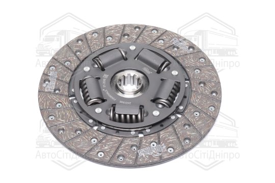Диск зчепл. відомий ГАЗ 406 (вир-во FINWHALE)