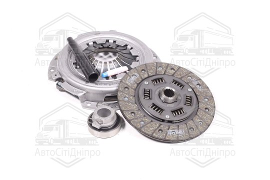 Зчеплення ВАЗ 2121, 21213, 21214, 2131 (диск натиск.+вед.+підш.) (вир-во FINWHALE)