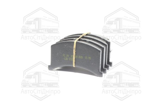 Колодка гальм. ЗАЗ 1102 перед. (компл. 4шт.) (вир-во FriCo)