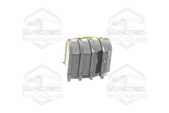 Колодка гальм. ЗАЗ 1102 перед. (компл. 4шт.) (вир-во FriCo)