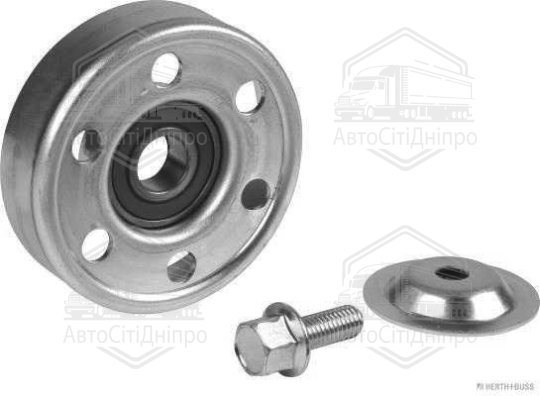 Ролик обвідний ременя поліклин. Toyota AVENSIS -08 (вир-во Jakoparts)