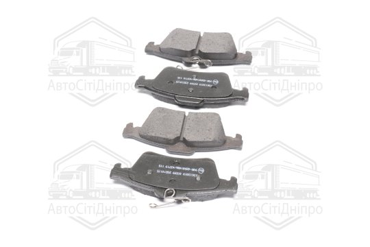 Колодки гальмівні задні дискові FORD, MAZDA (вир-во Jakoparts)