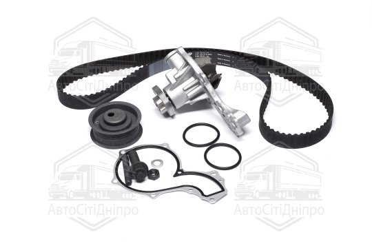 Комплект ременя ГРМ із водяним насосом (Вир-во INA)