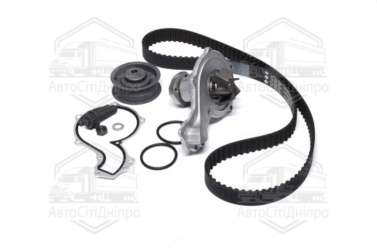 Комплект ременя ГРМ із водяним насосом (Вир-во INA)