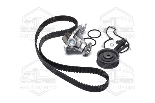 Комплект ременя ГРМ із водяним насосом (Вир-во INA)