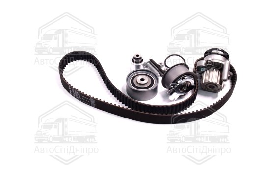 Водяний насос + комплект ременя ГРМ SKODA OCTAVIA II (1Z3) 2.0 TDI 02/04 - 06/13 (Вир-во INA)