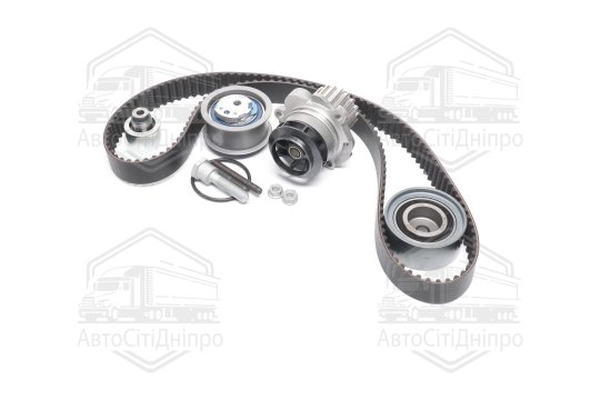 Водяний насос + комплект ременя (Вир-во INA)