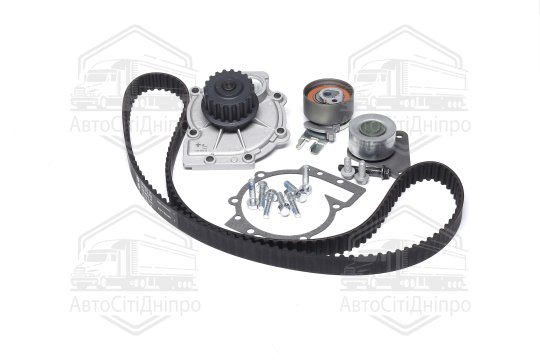Комплект зубчастого ременя з водяною помпою (Вир-во INA)