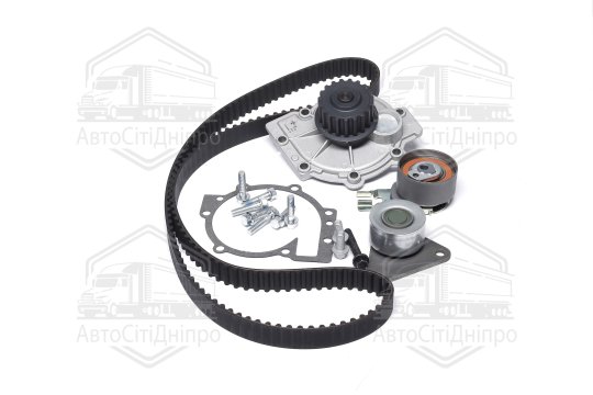 Комплект зубчастого ременя з водяною помпою (Вир-во INA)