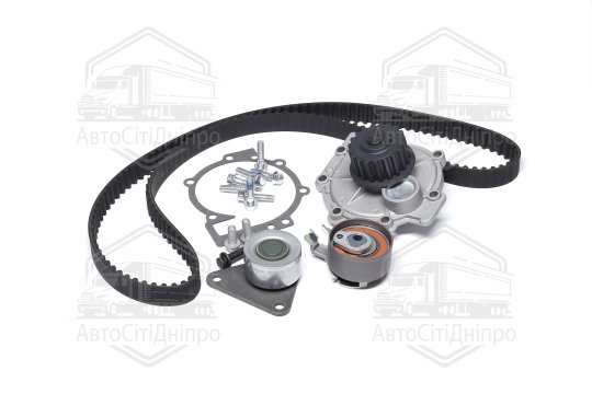 Комплект зубчастого ременя з водяною помпою (Вир-во INA)