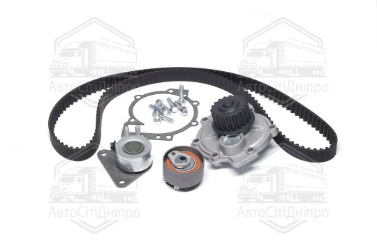 Комплект зубчастого ременя з водяною помпою (Вир-во INA)