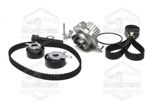 Комплект ременя ГРМ із водяним насосом (Вир-во INA)