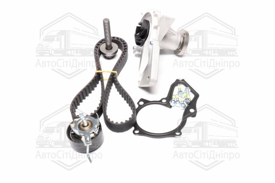 Комплект ременя ГРМ з водяним насосом (Вир-во INA)