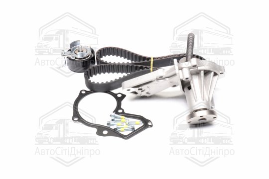 Комплект ременя ГРМ з водяним насосом (Вир-во INA)