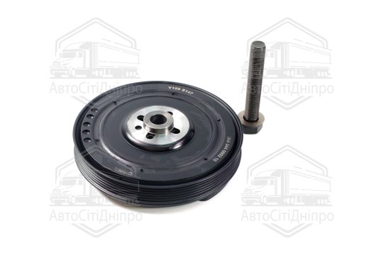 Ремінний шків з болтом і шайбою, колінчастий вал VW T4 2.5TDI (вир-во INA)