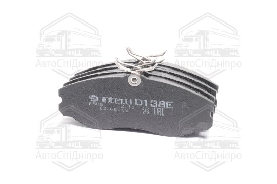 Колодка гальм. диск. NISSAN передн. (вир-во Intelli)