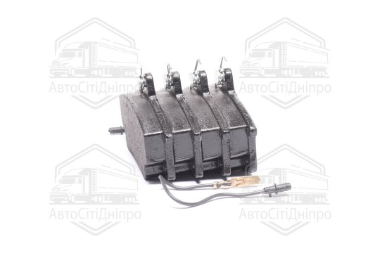 Колодка гальм. ВАЗ-2110 передн. (з ел. датчиками зношування) (вир-во Dafmi)