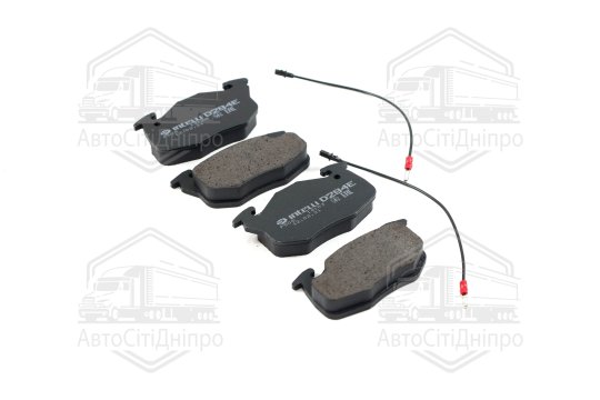 Колодка гальм. диск. PEUGEOT 306, 405 передн. (вир-во Intelli)