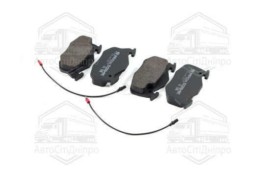 Колодка гальм. диск. PEUGEOT 306, 405 передн. (вир-во Intelli)