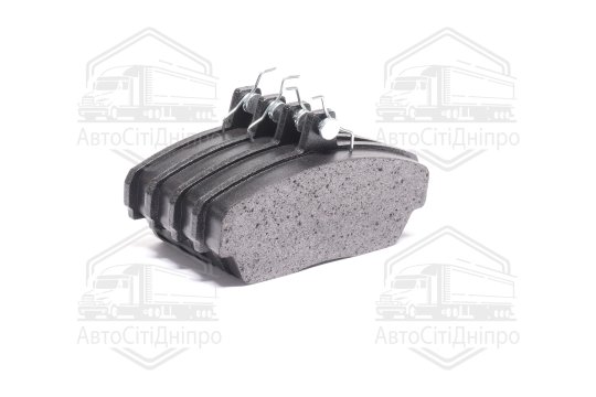 Колодка гальм. ГАЗ 3110 перед. (компл. 4шт.) (вир-во Intelli)