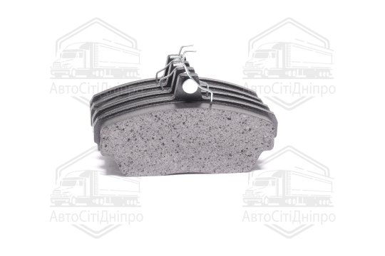 Колодка гальм. ГАЗ 3110 перед. (компл. 4шт.) (вир-во Intelli)
