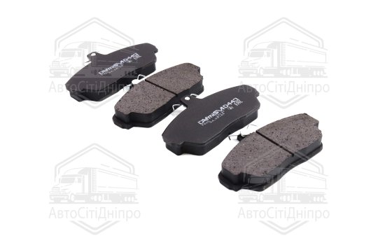 Колодка гальм. ГАЗ 3302 перед. (компл. 4шт.) (вир-во Dafmi)