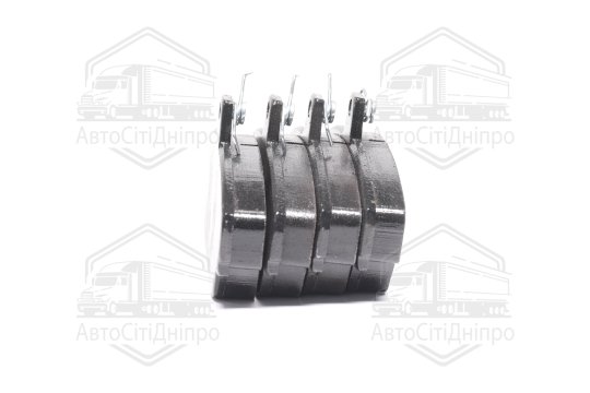 Колодка гальм. ГАЗ 3302 перед. (компл. 4шт.) (вир-во Dafmi)