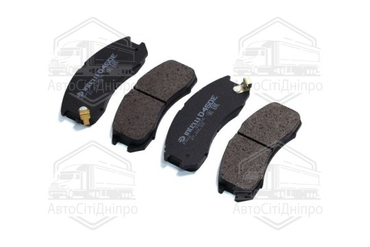 Колодка гальм. диск. MAZDA 626 передн. (вир-во Intelli)