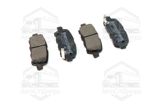 Колодка гальм. диск. INFINITI FX, NISSAN X-TRAIL (T30) задн. (вир-во Intelli)